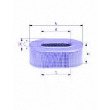 AE 28131 UNICO FILTER Воздушный фильтр