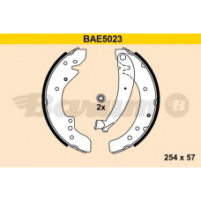 BAE5023 BARUM Комплект тормозных колодок