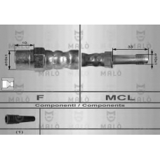 8912 Malo Тормозной шланг