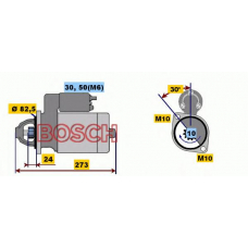 0 001 218 138 BOSCH Стартер