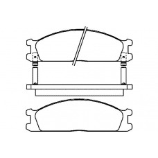 21347 170  0 5 T4047 TEXTAR Колодки тормозные