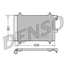 DCN21025 DENSO Конденсатор, кондиционер