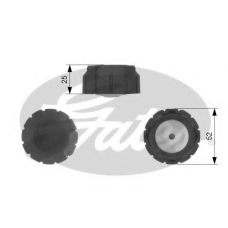 RC202 GATES Крышка, резервуар охлаждающей жидкости