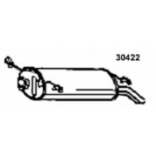 30422 MAPCO Глушитель выхлопных газов конечный