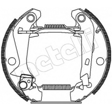51-0035 METELLI Комплект тормозных колодок