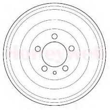 329012B BENDIX Тормозной барабан