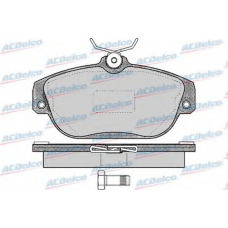 AC058601D AC Delco Комплект тормозных колодок, дисковый тормоз