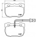 P 44 004 BREMBO Комплект тормозных колодок, дисковый тормоз