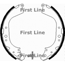 FBS018 FIRST LINE Комплект тормозных колодок