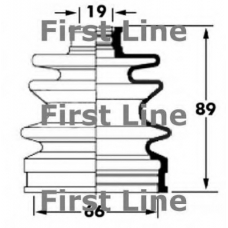 FCB6043 FIRST LINE Пыльник, приводной вал