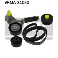 VKMA 34030 SKF Поликлиновой ременный комплект