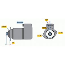 0 001 416 079 BOSCH Стартер