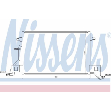 940002 NISSENS Конденсатор, кондиционер