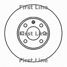 FBD1014 FIRST LINE Тормозной диск