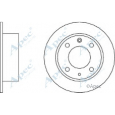 DSK135 APEC Тормозной диск