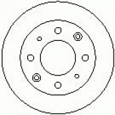 6038 10 KAWE Тормозной диск