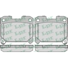 05P1052 LPR Комплект тормозных колодок, дисковый тормоз