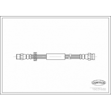 19031688 CORTECO Тормозной шланг