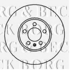 BBD5060 BORG & BECK Тормозной диск