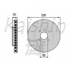 CBR004 KAISHIN Тормозной диск