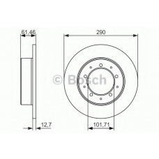 0 986 479 631 BOSCH Тормозной диск