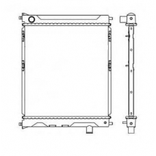 50128 NRF Радиатор, охлаждение двигателя