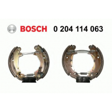 0 204 114 063 BOSCH Комплект тормозных колодок