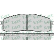 05P066 LPR Комплект тормозных колодок, дисковый тормоз