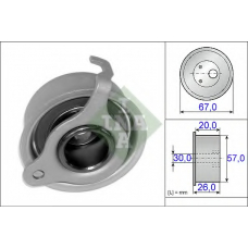 531 0585 20 INA Натяжной ролик, ремень ГРМ
