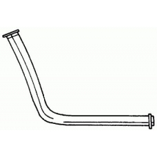 40108 SIGAM Труба выхлопного газа