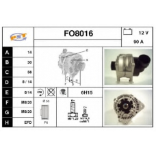 FO8016 SNRA Генератор