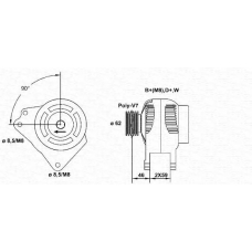 943356331010 MAGNETI MARELLI Генератор