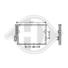 8121303 DIEDERICHS Конденсатор, кондиционер