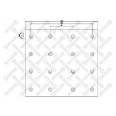 85-01090-SX STELLOX Комплект тормозных башмаков, барабанные тормоза