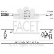4.8690 FACET Ккомплект проводов зажигания