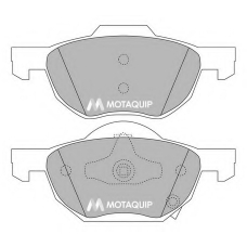 LVXL1186 MOTAQUIP Комплект тормозных колодок, дисковый тормоз