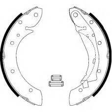 8DB 355 001-721 HELLA Комплект тормозных колодок