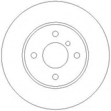 AC2072D AC Delco Тормозной диск