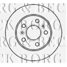 BBD4299 BORG & BECK Тормозной диск
