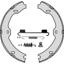 M829R MGA Комплект тормозных колодок, стояночная тормозная с