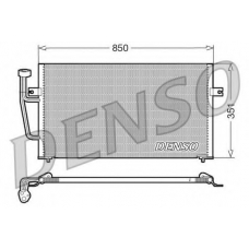 DCN33007 DENSO Конденсатор, кондиционер