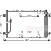52005107 VAN WEZEL Конденсатор, кондиционер