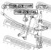 TSB-ZZE150L FEBEST Опора, стабилизатор