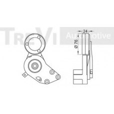 SK008368/8 SK Натяжная планка, поликлиновой ремень