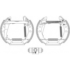 R1315 PAGID Комплект тормозных колодок