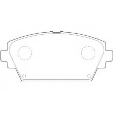 WBP23094A WAGNER LOCKHEED Комплект тормозных колодок, дисковый тормоз