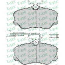 05P104 LPR Комплект тормозных колодок, дисковый тормоз