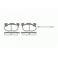 2192.12 ROADHOUSE Комплект тормозных колодок, дисковый тормоз 2192.12 ROADHOUSE Комплект тормозных колодок, дисковый тормоз