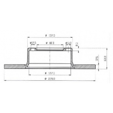 BDC1060 QUINTON HAZELL Тормозной диск