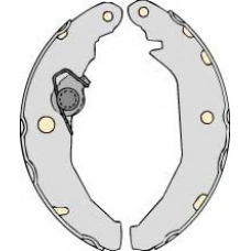 K626492 MGA Комплект тормозов, барабанный тормозной механизм